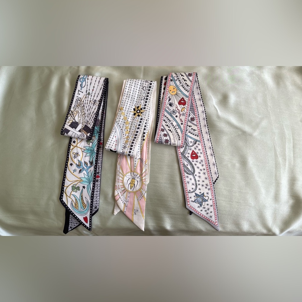 Colorful Patterned Scarves